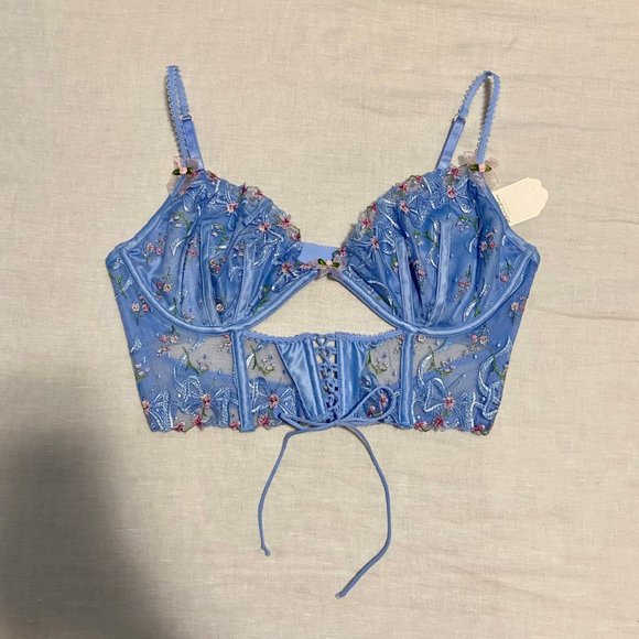 For Love and Lemons x Victoria's Secret Bell Bow Bustier - Picture 9 of 14